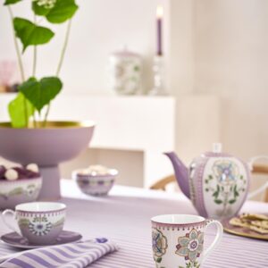 PIP STUDIO Set de dos tazas grandes Lily&Lotus lila 350 ml